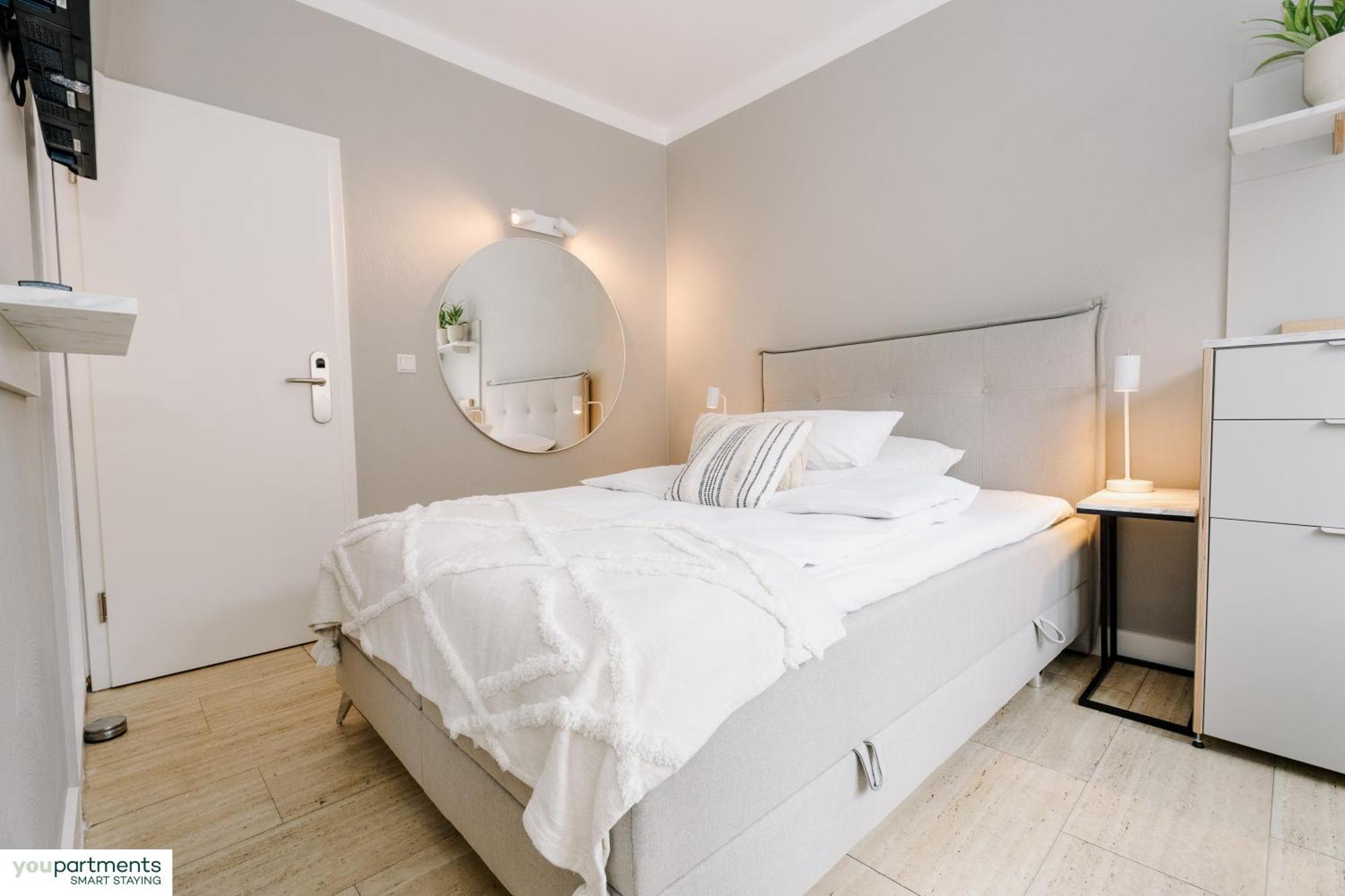 Youpartments - Zentrale Micro Apartments 凯撒斯劳滕 客房 照片